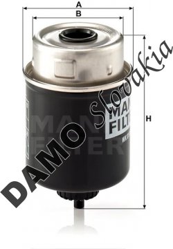 Palivový filter MANN FILTER WK 8100