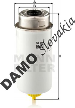 Palivový filter MANN FILTER WK 8158