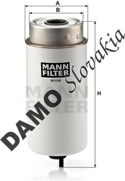 Palivový filter MANN FILTER WK 8168