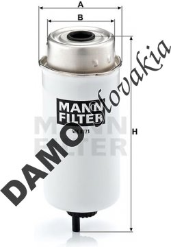 Palivový filter MANN FILTER WK 8171