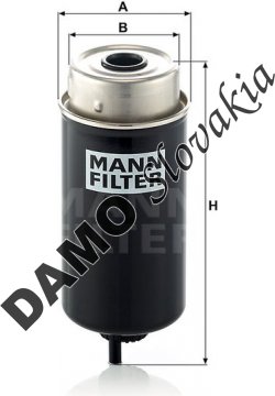 Palivový filter MANN FILTER WK 8172