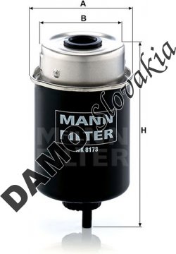 Palivový filter MANN FILTER WK 8173