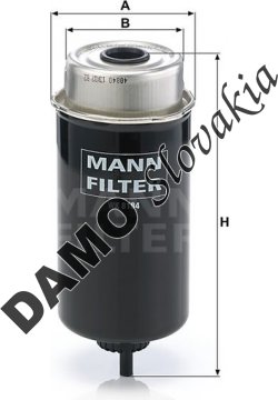 Palivový filter MANN FILTER WK 8184