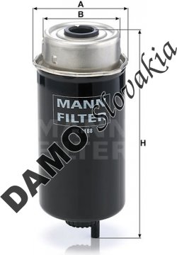 Palivový filter MANN FILTER WK 8188