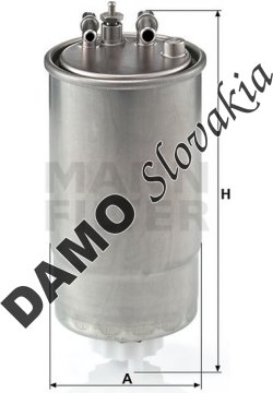 Palivový filter MANN FILTER WK 853/23
