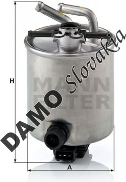 Palivový filter MANN FILTER WK 9011