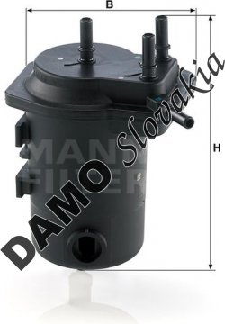 Palivový filter MANN FILTER WK 9028 z