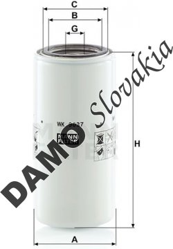 Palivový filter MANN FILTER WK 9037 x