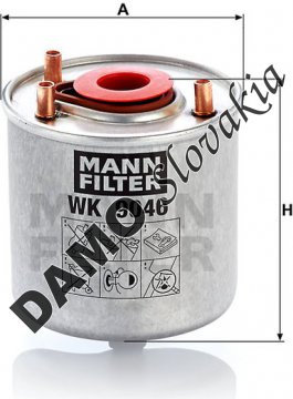 Palivový filter MANN FILTER WK 9046