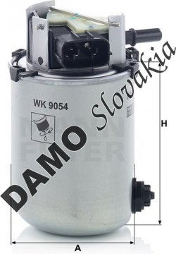 Palivový filter MANN FILTER WK 9054