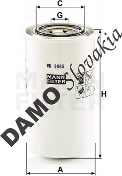 Palivový filter MANN FILTER WK 9065