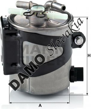 Palivový filter MANN FILTER WK 919/1