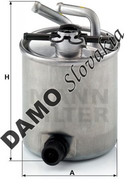 Palivový filter MANN FILTER WK 920/6