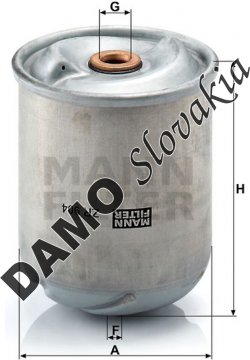 Olejový filter MANN FILTER ZR 904 x