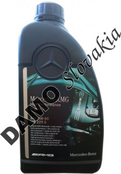 MERCEDES-AMG ENGINE OIL MB 229.5 0W-40 - 1l