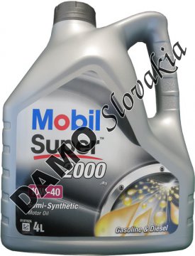 MOBIL SUPER 2000 X1 10W-40 - 4l