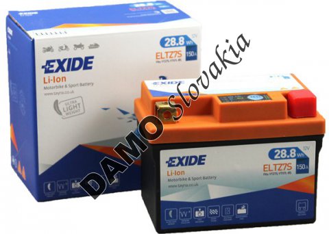 EXIDE BIKE 12V 28,8Wh 150A, ELTZ7S