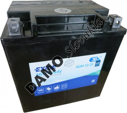 EXIDE BIKE 12V 30Ah 430A, AGM12-31