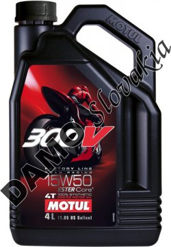 MOTUL 300V 4T FACTORY LINE 15W-50 - 4l