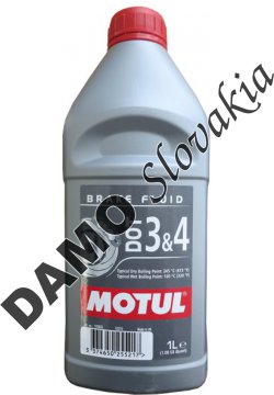 MOTUL BRAKE FLUID DOT 3&4 - 1l