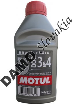 MOTUL BRAKE FLUID DOT 3&4 - 500ml