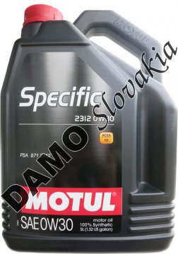 MOTUL SPECIFIC 2312 0W-30 - 5l