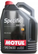 MOTUL SPECIFIC 2312 0W-30 - 5l