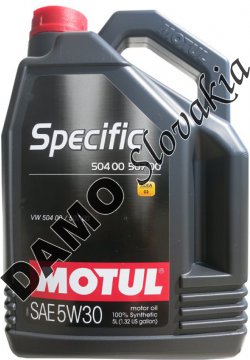 MOTUL SPECIFIC 504 00 507 00 5W-30 - 5l