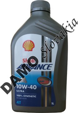 SHELL ADVANCE ULTRA 4T 10W-40 - 1l