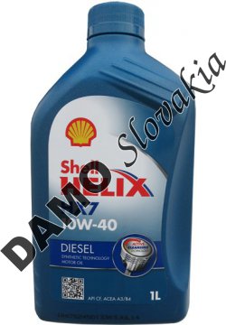 SHELL HELIX HX7 DIESEL 10W-40 - 1l