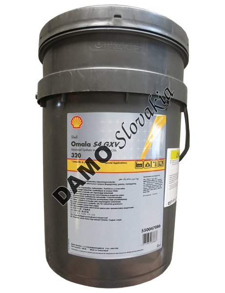 SHELL OMALA S4 GXV 320 - 20l | Motorové oleje.sk