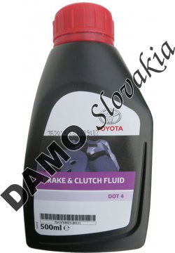 TOYOTA BRAKE AND CLUTCH FLUID DOT 4 - 500ml