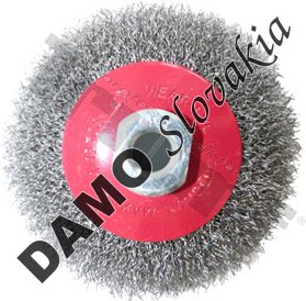 Kotúč drôtený miskový115mm, vlnitý drôt
