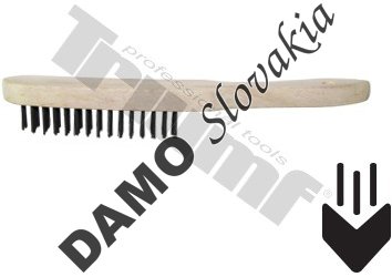Kefa oceľová 3 radová