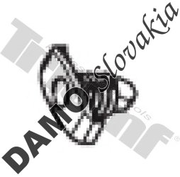Zatláčacia klipsa 4,0 x 11,5 mm