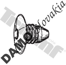 Zatláčacia klipsa 8,5 x 18,5 mm