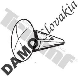 Zatláčacia klipsa 10,0 x 26,0 mm