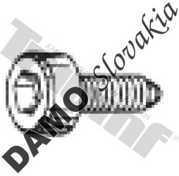 Skrutka M 6 x 17 mm valcová, 6 - hran