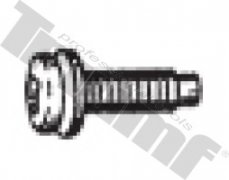 Skrutka M 4 x 10 mm s podložkou