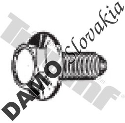 Skrutka M 8 x 17 mm s prírubou