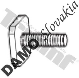 Skrutka M 6 x 22 mm, 4 - hranná hlava