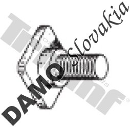 Skrutka M 8 x 23 mm, 4 - hranná hlava