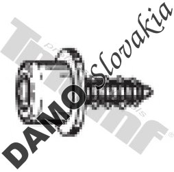 Skrutka samorezná 5,5 x 12,5 mm