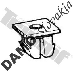 Plastová kotviaca matica