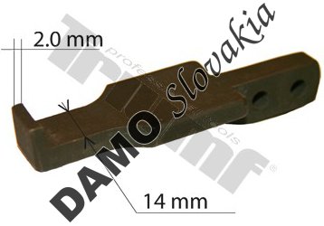 Náhradné ukončenie ramena sťahováku, 1 ks