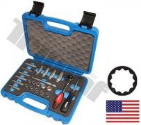 Gola sada 1/4", 12 - hranná, palcové miery 3/16" - 9/16”, 24 - dielna