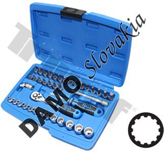 Gola sada 1/4" vstup, univerzálna 40 - dielna