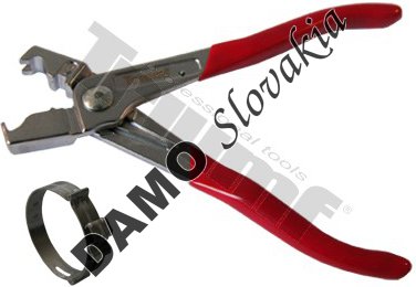 Kliešte na hadicové spony "clic-clac",180mm