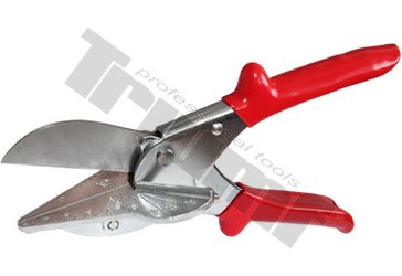 Kliešte prestrihovacie uhlové na PVC, drevené a gumové profily, 220mm