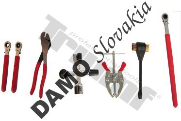 Sada náradia na opravu kontaktov autobatérií, 7 - dielna